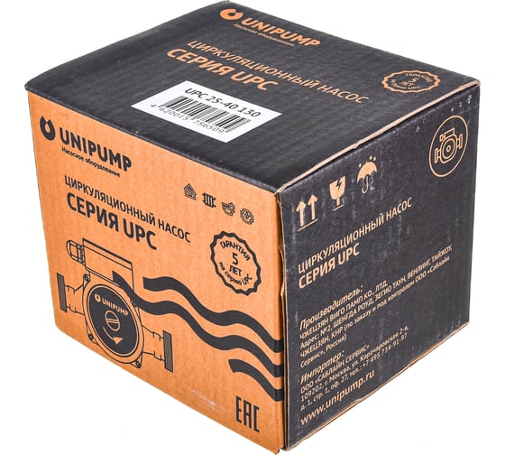 Циркуляционный насос Unipump UPС 25-40 130 95772