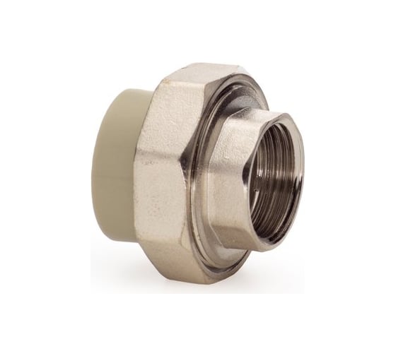 Разъемная муфта LAMMIN ppr вр 25x3/4" 125/25 серый Lm31062025020G 1