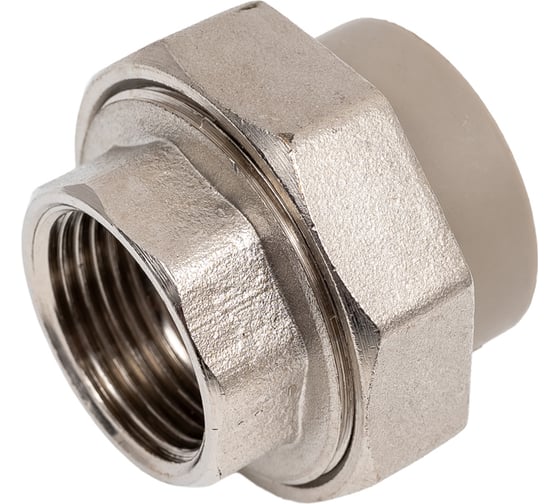 Разъемная муфта LAMMIN ppr вр 25x3/4" 125/25 серый Lm31062025020G