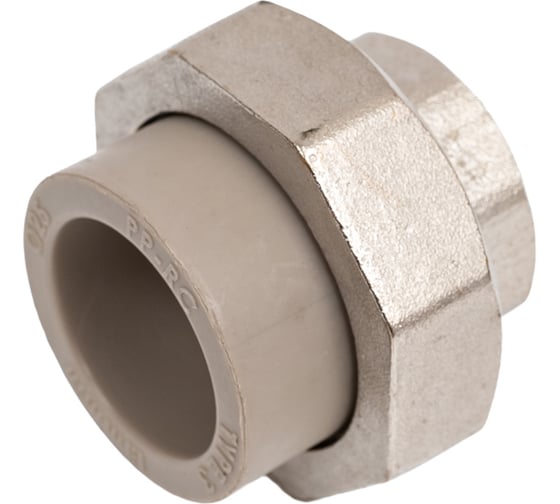 Разъемная муфта LAMMIN ppr вр 25x3/4" 125/25 серый Lm31062025020G