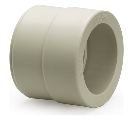 Переходная муфта LAMMIN ppr нар/вн 63x50 60/10 серый Lm31032063050G