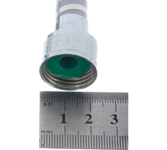 Шланг для душа ARGOTECH, 1/2, PVC ESPIROFLEX GREY, 165 см 34549