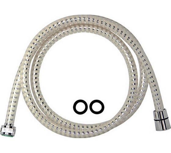 Шланг для душа ARGO PVC ESPIROFLEX WHITE, 1/2, 150 см 34551 1