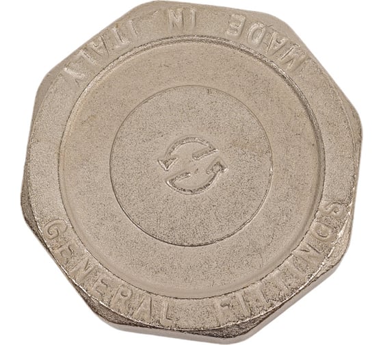Никелированная заглушка STOUT ВР 2 SFT-0027-000002 RG008Q0R2OOPNC