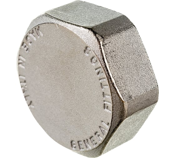 Никелированная заглушка STOUT ВР 1 SFT-0027-000001 RG008Q0R2OITRA