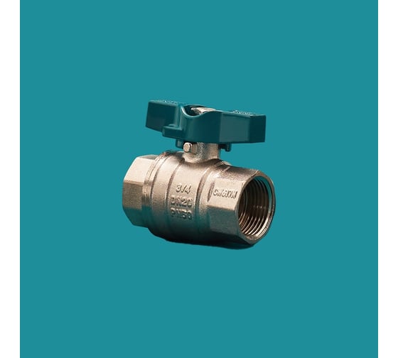 Шаровой кран РМС люкс ггб-20 (3/4")  ГГБ-20-Л РМС  РМС ГГБ-20-Л