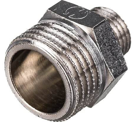 Переходной никелированный ниппель STOUT НН 1/2X1/4 SFT-0004-001214 RG008Q0OCNLVDC