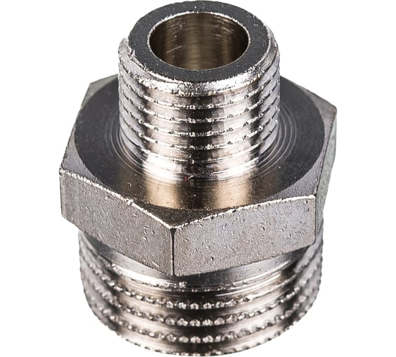 Переходной никелированный ниппель STOUT НН 1/2X1/4 SFT-0004-001214 RG008Q0OCNLVDC