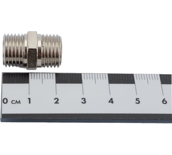 Никелированный ниппель STOUT HH 1/4 SFT-0004-001414 RG008Q0OCMPGJ4