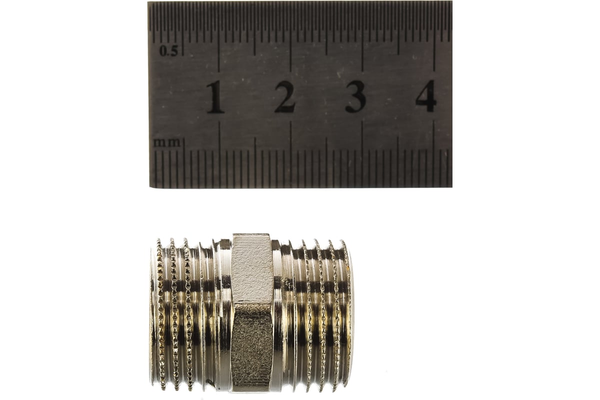 Никелированный ниппель STOUT HH 1/2 SFT-0004-001212 - выгодная цена ...