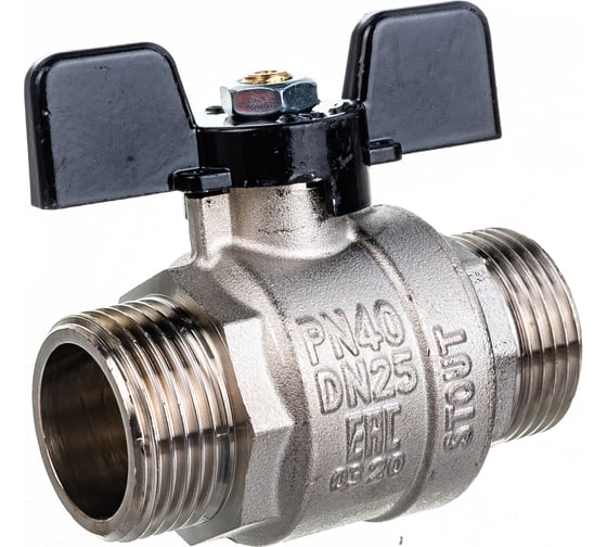 Шаровой полнопроходной кран STOUT НН 1 SVB-0006-000025 RG008Q0M4B1A03