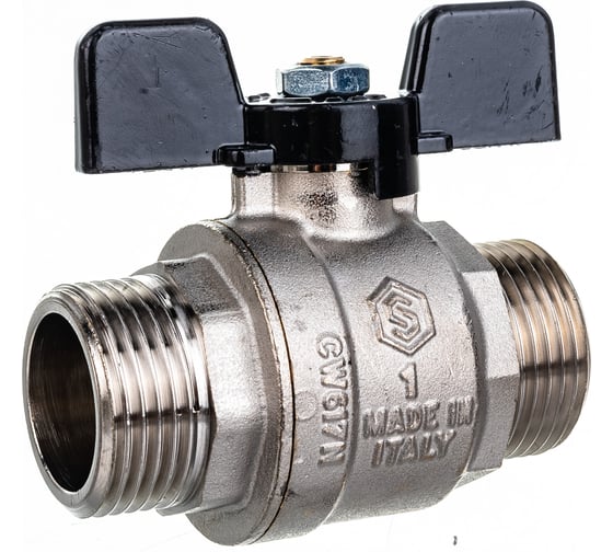 Шаровой полнопроходной кран STOUT НН 1 SVB-0006-000025 RG008Q0M4B1A03
