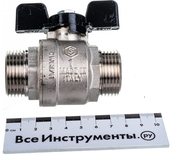 Шаровой полнопроходной кран STOUT НН 1 SVB-0006-000025 RG008Q0M4B1A03