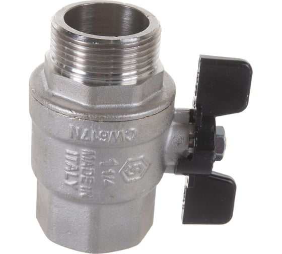 Шаровой полнопроходной кран STOUT ВН 1 1/4 SVB-0004-000032 RG008Q0LA6LRBK