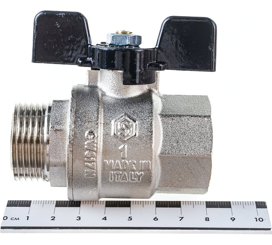 Шаровой полнопроходной кран STOUT ВН 1 SVB-0004-000025 RG008Q0BRMBK1H