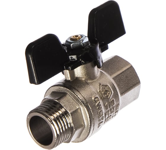 Шаровой полнопроходной кран STOUT ВН 1/2 SVB-0004-000015 RG008Q0BR9UKJI 1