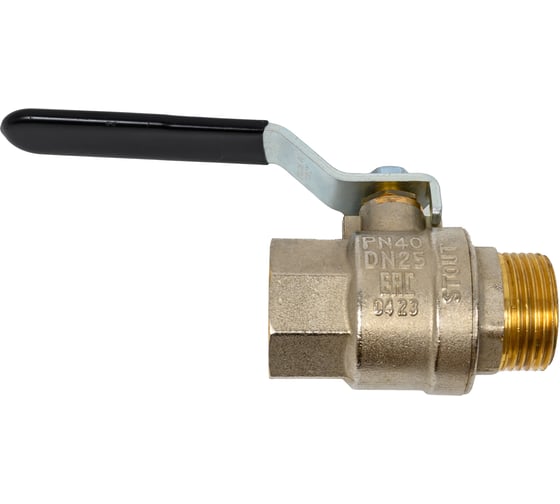 Шаровой полнопроходной кран STOUT ВН 1 SVB-0003-000025 RG008Q0LA5CAGS