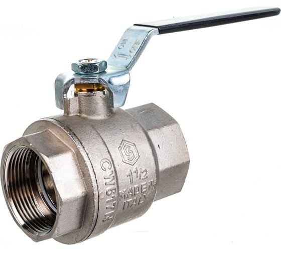 Шаровой полнопроходной кран STOUT ВВ 1 1/2 SVB-0001-000040 RG008Q0H0G1A1L 1
