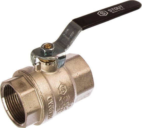 Шаровой полнопроходной кран STOUT ВВ 1 1/4 SVB-0001-000032 RG008Q0H0FPTPD