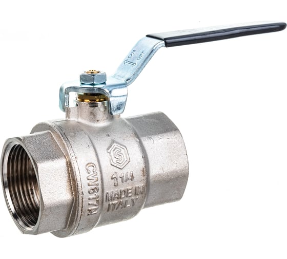 Шаровой полнопроходной кран STOUT ВВ 1 1/4 SVB-0001-000032 RG008Q0H0FPTPD