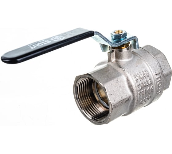 Шаровой полнопроходной кран STOUT ВВ 1 1/4 SVB-0001-000032 RG008Q0H0FPTPD