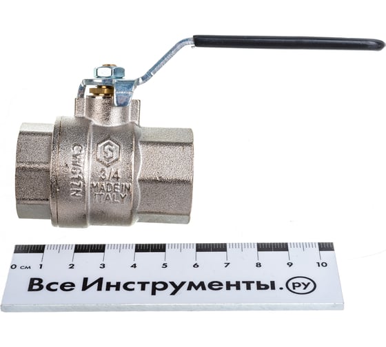 Шаровой полнопроходной кран STOUT ВВ 3/4 SVB-0001-000020 RG008Q0F4R24RN