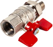 Шаровой полнопроходной кран с американкой STOUT ВР/НР 1/2" SVB-1007-000015 RG008SHJJT7H8A