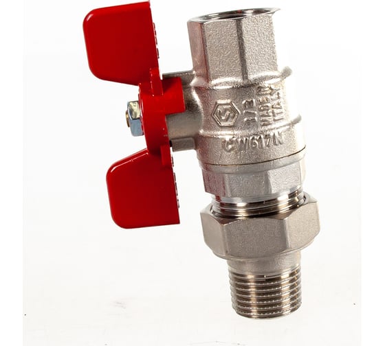 Шаровой полнопроходной кран с американкой STOUT ВР/НР 1/2" SVB-1007-000015 RG008SHJJT7H8A