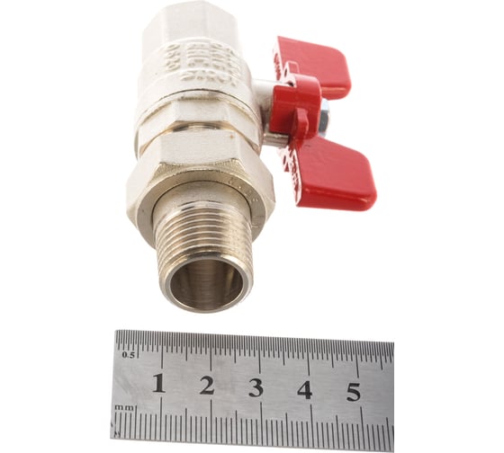 Шаровой полнопроходной кран с американкой STOUT ВР/НР 1/2" SVB-1007-000015 RG008SHJJT7H8A