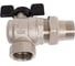Шаровой угловой кран с американкой STOUT ВН 1 SVB-0008-200025 RG00938T5RMMA7 4