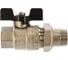 Шаровой полнопроходной кран с американкой STOUT 1" ВР/НР ручка бабочка SVB-0007-200025 RG00938T5RKH9U 4