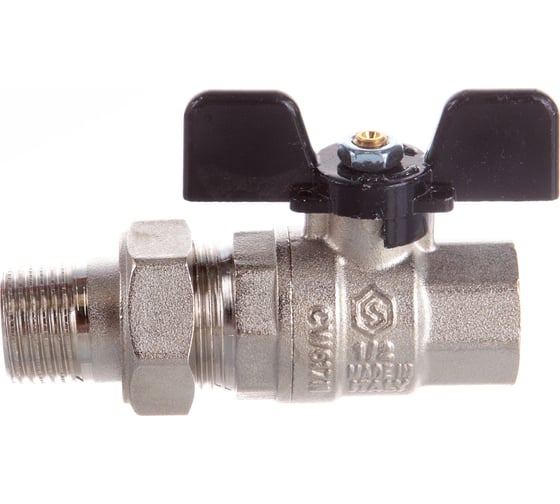 Шаровой полнопроходной кран с американкой STOUT ВН 1/2 SVB-0007-000015 RG008Q0F4S6BT7