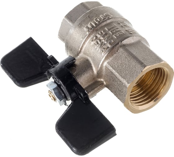 Шаровой полнопроходной кран STOUT ВВ 1/2 SVB-0002-000015 RG008Q0F4RR04N