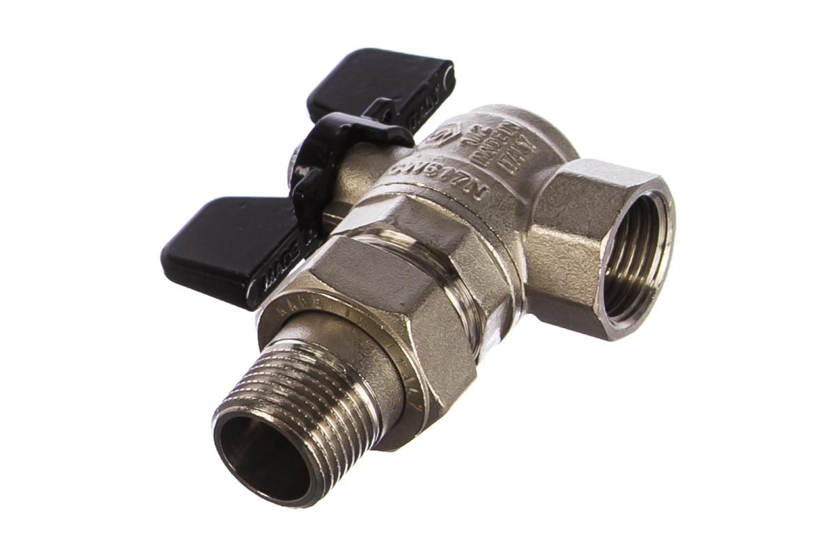 Шаровой угловой кран с американкой STOUT ВН 1/2 SVB-0008-000015 ...