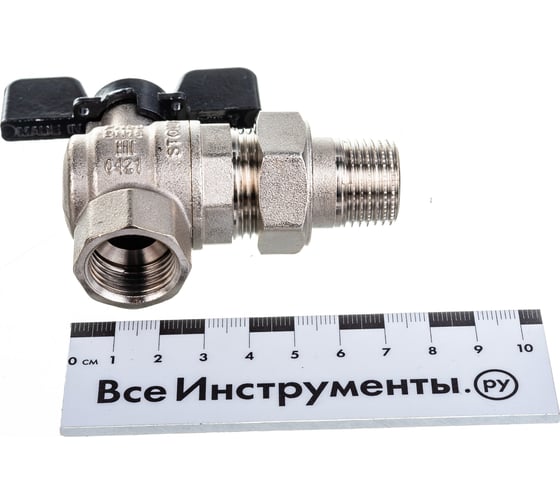 Шаровой угловой кран с американкой STOUT ВН 1/2 SVB-0008-000015 RG008Q0LA6RG41