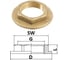 Контргайка с упором STOUT 1 1/2 SFT-0023-000112 RG008Q0PDMP3V7 2