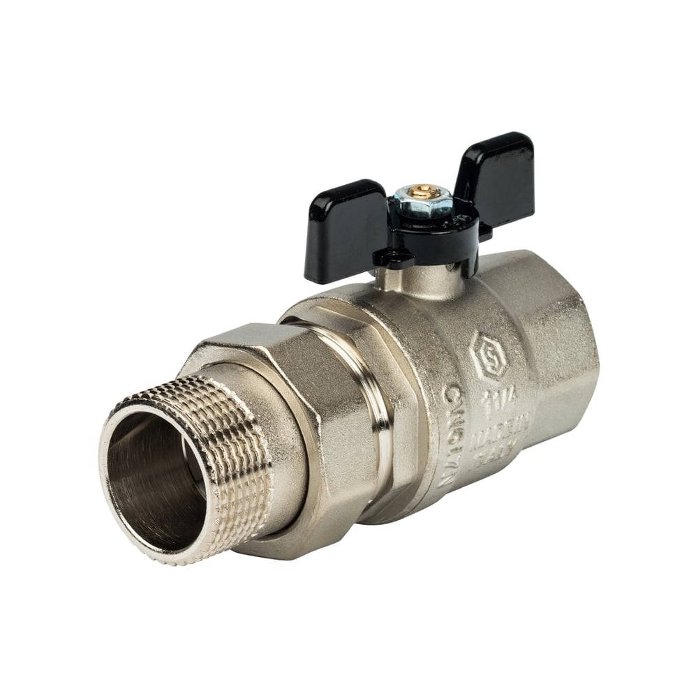 Шаровой полнопроходной кран с американкой STOUT ВН 1 1/4 SVB-0007 ...