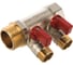Коллектор с шаровыми кранами STOUT 1, 2 отвода 1/2 SMB 6200 011202 RG008S258GVE4N 4