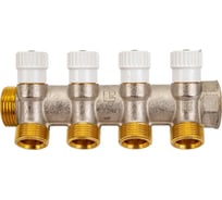 Распределительный коллектор STOUT 1, 4 отвода 3/4 ЕК SMB 6851 013404 RG008S37SABV2I