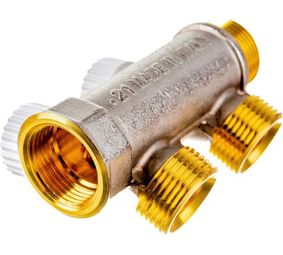 Распределительный коллектор STOUT 3/4, 2 отвода 3/4ЕК SMB 6851 343402 RG008S37R54H0Q
