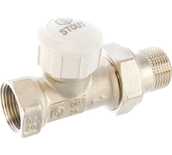 Термостатический прямой клапан STOUT 3/4 SVT-0003-000020 RG008Q0H0DKUMJ
