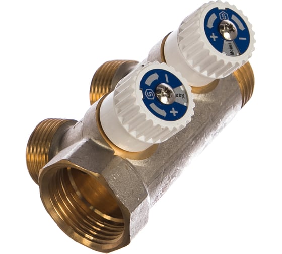 Распределительный коллектор STOUT 1, 2 отвода 3/4ЕК SMB 6851 013402 RG008S37S7JS9T