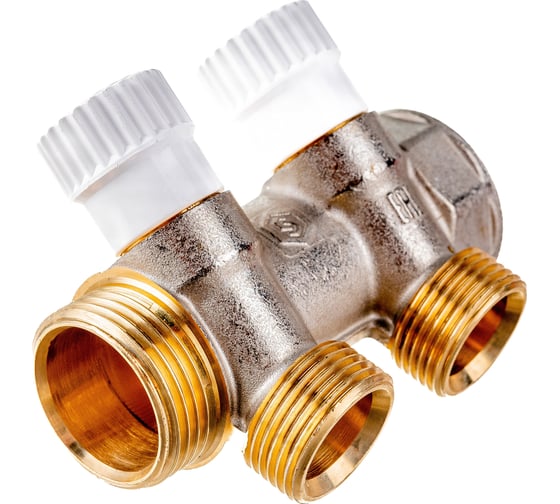 Распределительный коллектор STOUT 1, 2 отвода 3/4ЕК SMB 6851 013402 RG008S37S7JS9T
