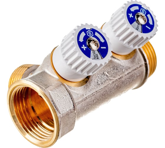 Распределительный коллектор STOUT 1, 2 отвода 3/4ЕК SMB 6851 013402 RG008S37S7JS9T