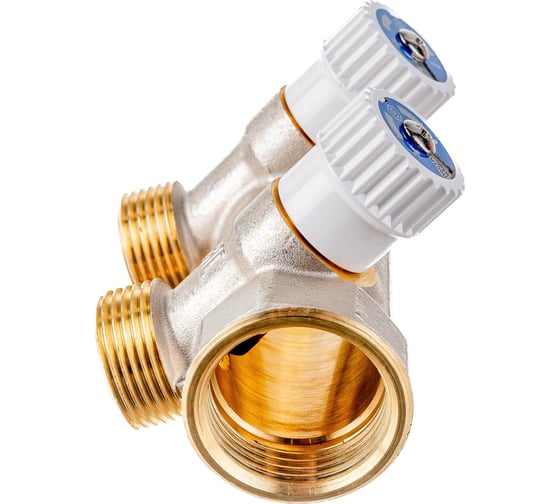 Распределительный коллектор STOUT 1, 2 отвода 3/4ЕК SMB 6851 013402 RG008S37S7JS9T