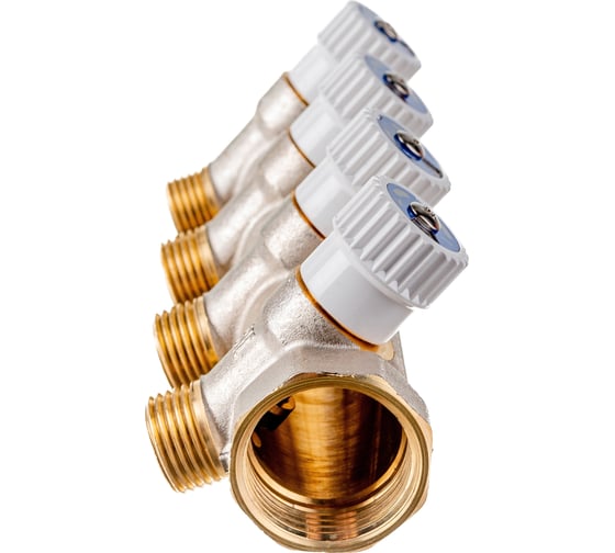 Распределительный коллектор STOUT 1, 4 отвода 1/2 SMB 6851 011204 RG008SFVPQCLS7