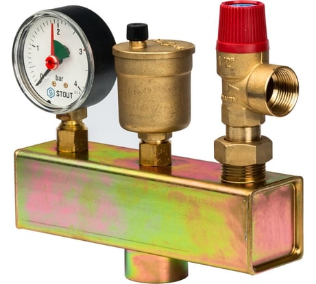 Группа безопасности котла до 50 кВт STOUT SVS-0004-015025 RG008Q0C1GS337