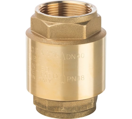 Обратный клапан с металлическим седлом STOUT 1 1/2  SVC-0001-000040 RG008Q0JTCEOQI