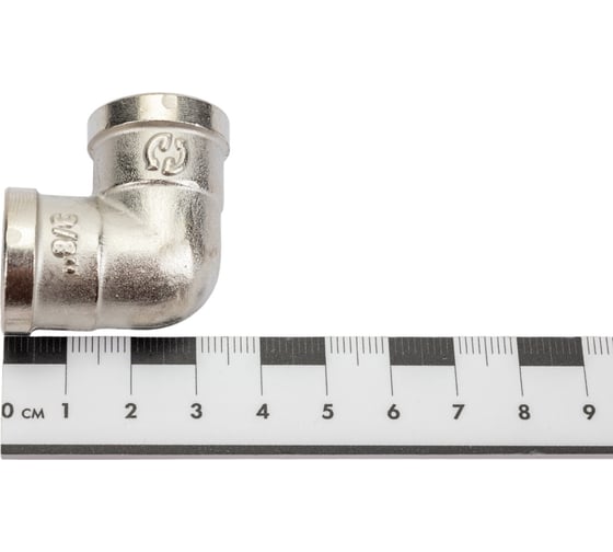Никелированный угольник STOUT ВВ 3/8 SFT-0014-000038 RG008Q0QS66PTA