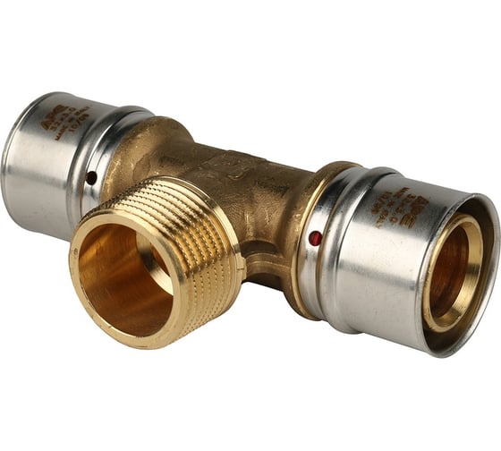 Тройник-переходник с наружной резьбой STOUT 32х1х32 прессовой SFP-0008-320132 RG008S9C27BGM4